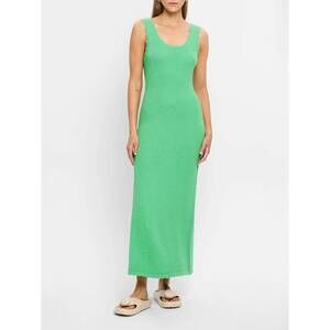 NEW KIVARI martina maxi knit dress in green